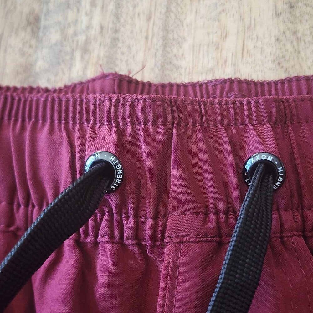 Dixxon Shorts Mens Small Maroon The Brad Lined Athletic Drawstring Zip Pocket - Picture 4 of 13
